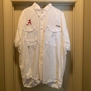 Columbia University of Alabama Fishing Shirt PFG